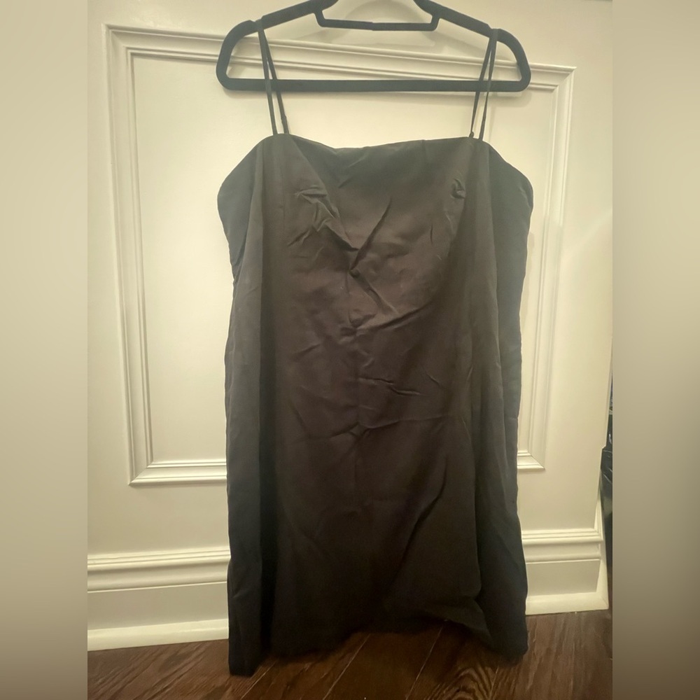 Gap Black Linen/Cotton Dress - Size XXL